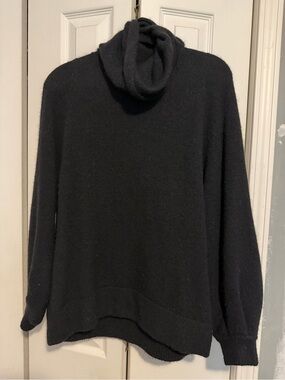 Babaton Black Cowl Neck Sweater